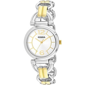 Horlogeband Fossil BQ1603 Staal Bi-Color 18mm